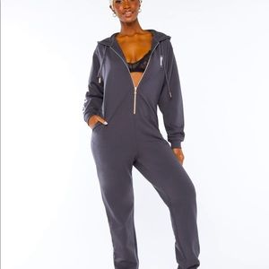 SavageXFenty Dark Grey Onesie Women’s Size Large